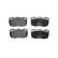 Brake pad set, disc brake LP506 Delphi, Thumbnail 2