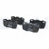Brake pad set, disc brake LP506 Delphi