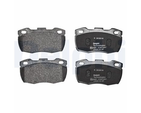 Brake pad set, disc brake LP506 Delphi, Image 2