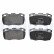 Brake pad set, disc brake LP506 Delphi, Thumbnail 2