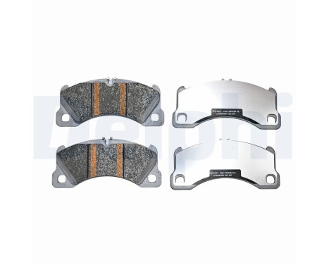 Brake pad set, disc brake LP5060EV Delphi