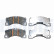 Brake pad set, disc brake LP5060EV Delphi