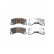 Brake pad set, disc brake LP5060EV Delphi, Thumbnail 2