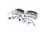 Brake pad set, disc brake LP5060EV Delphi