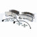 Brake pad set, disc brake LP5060EV Delphi