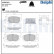 Brake pad set, disc brake LP5061EV Delphi, Thumbnail 2