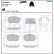 Brake pad set, disc brake LP5061EV Delphi, Thumbnail 3