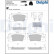 Brake pad set, disc brake LP5062EV Delphi, Thumbnail 4