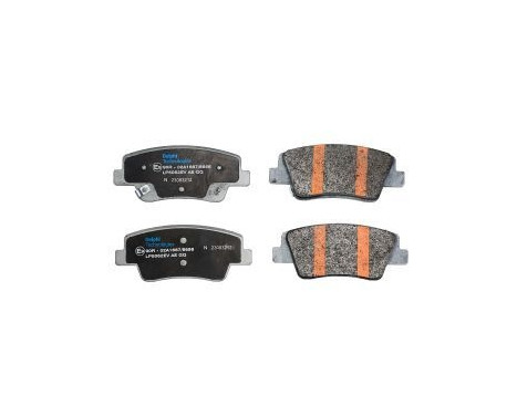 Brake pad set, disc brake LP5062EV Delphi, Image 2