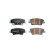 Brake pad set, disc brake LP5062EV Delphi, Thumbnail 2