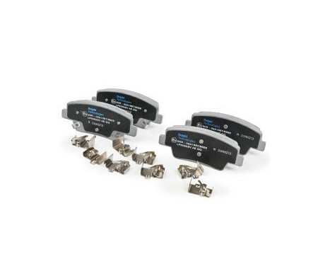 Brake pad set, disc brake LP5062EV Delphi, Image 4