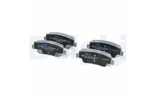 Brake pad set, disc brake LP5062EV Delphi, Image 3