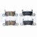 Brake pad set, disc brake LP5063EV Delphi, Thumbnail 2