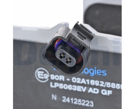 Brake pad set, disc brake LP5063EV Delphi, Image 3