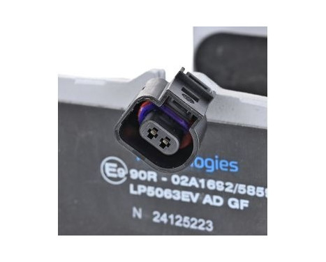 Brake pad set, disc brake LP5063EV Delphi, Image 3