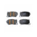 Brake pad set, disc brake LP5065EV Delphi, Thumbnail 2