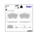 Brake pad set, disc brake LP5065EV Delphi, Thumbnail 4
