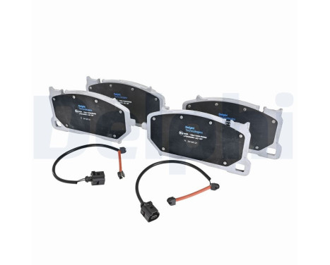 Brake pad set, disc brake LP5065EV Delphi