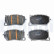 Brake pad set, disc brake LP5065EV Delphi, Thumbnail 2