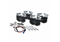 Brake pad set, disc brake LP5066EV Delphi