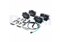 Brake pad set, disc brake LP5067EV Delphi