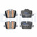 Brake pad set, disc brake LP5068EV Delphi, Thumbnail 2