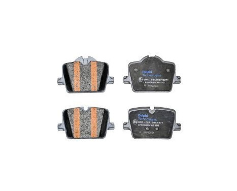 Brake pad set, disc brake LP5068EV Delphi, Image 2