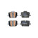 Brake pad set, disc brake LP5068EV Delphi, Thumbnail 2