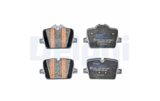 Brake pad set, disc brake LP5068EV Delphi, Image 2