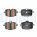 Brake pad set, disc brake LP5069EV Delphi, Thumbnail 2