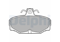Brake Pad Set, disc brake LP507 Delphi