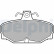 Brake Pad Set, disc brake LP507 Delphi
