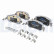 Brake pad set, disc brake LP5070EV Delphi