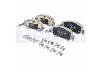 Brake pad set, disc brake LP5070EV Delphi