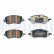 Brake pad set, disc brake LP5070EV Delphi, Thumbnail 2