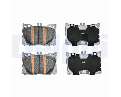 Brake pad set, disc brake LP5071EV Delphi, Image 2