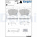 Brake pad set, disc brake LP5071EV Delphi, Thumbnail 3
