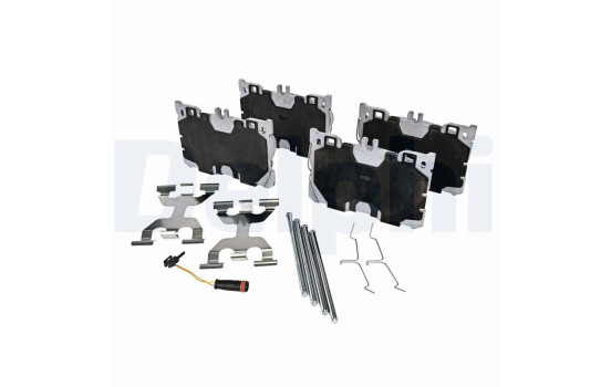 Brake pad set, disc brake LP5071EV Delphi