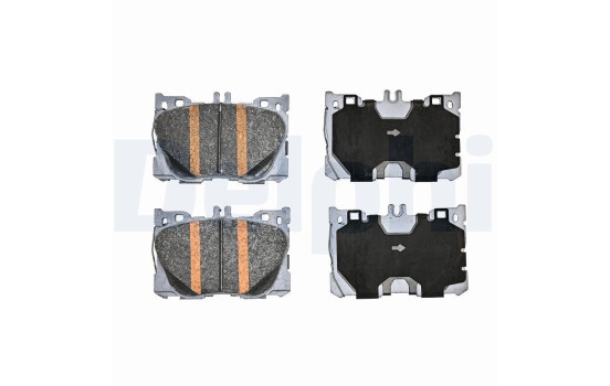 Brake pad set, disc brake LP5071EV Delphi, Image 2