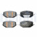 Brake pad set, disc brake LP5073EV Delphi, Thumbnail 2