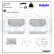 Brake pad set, disc brake LP5073EV Delphi, Thumbnail 2