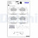 Brake pad set, disc brake LP5079EV Delphi, Thumbnail 2