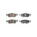 Brake pad set, disc brake LP5079EV Delphi, Thumbnail 2