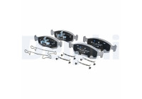 Brake pad set, disc brake LP5079EV Delphi