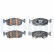 Brake pad set, disc brake LP5079EV Delphi, Thumbnail 2