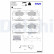 Brake pad set, disc brake LP5079EV Delphi, Thumbnail 3