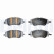 Brake pad set, disc brake LP5080EV Delphi, Thumbnail 2