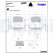 Brake pad set, disc brake LP5080EV Delphi, Thumbnail 3