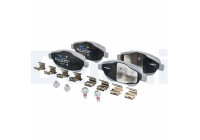 Brake pad set, disc brake LP5083EV Delphi