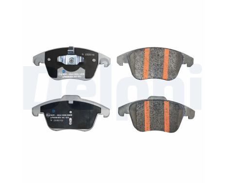 Brake pad set, disc brake LP5084EV Delphi